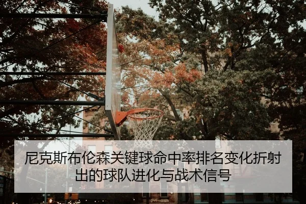 尼克斯布伦森关键球命中率排名变化折射出的球队进化与战术信号